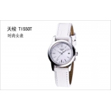 天梭TISSOT 经典时尚天然贝母面女表 T033.210.16.111.00