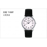 天梭TISSOT  经典复古心意系列时尚简约超薄石英男表T52.5.421.12