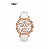 天梭TISSOT-韵驰系列 T050.217.36.112.01 女士石英镶钻表