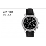 天梭TISSOT-韵驰系列 T050.217.16.052.01 女士石英镶钻表