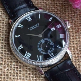 Chopard萧邦 CLASSIC系列男士自动机械腕表 两针半镶钻