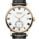 Chopard萧邦 CLASSIC系列18K玫瑰金161289-5001 男士自动机械腕表 香港组装