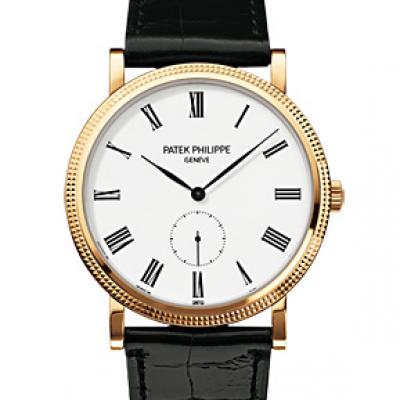 百达翡丽PATEK PHILIPPE SA Calatrava 古典系列 18K包黄金 5119J-001 手动上链机械男士