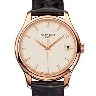 【爆款】百达翡丽Patek Philippe Calatrava 古典系列5227R-001 18K包玫瑰金 Calatrava 系列 男表自动机械