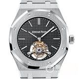 【订金发货】AP 爱彼 Royal Oak 皇家橡树 26512ST.OO.1220ST.01 黑面 陀飞轮 tourbillon