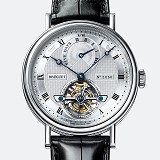 宝玑Breguet CLASSIQUE COMPLICATIONS经典复杂系列 5317PT/12/9V6 真陀飞轮 男士自动机械表