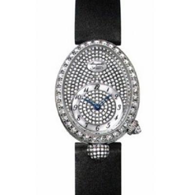 宝玑Breguet REINE DE NAPLES那不勒斯皇后系列8928BB/8D/844 DD0D 包18K白金 女士自动机械表