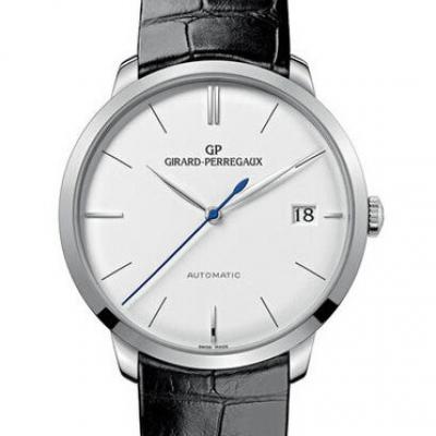 瑞士芝柏(Girard-Perregaux) 49525D-52A-1A1-BK6A 白钢 男士自动机械表