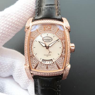 帕玛强尼(Parmigiani Fleurier)KALPA GRANDE系列 镶钻满钻销量神器 18K玫瑰金 男士自动机械表手表