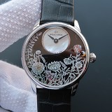 雅克德罗Jaquet Droz Les Ateliers D’art系列蛋壳镶嵌艺术花 女士自动机械表