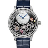 雅克德罗Jaquet Droz Les Ateliers D’art系列 J005004201 镶钻 缟玛瑙珍珠母贝时分小针 女士自动机械表