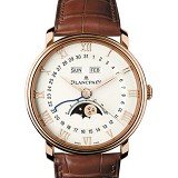 宝珀Blancpain VILLERET经典系列 6654-3642-55B 18K包玫瑰金 男士自动机械表