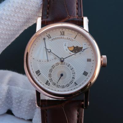 宝玑Breguet CLASSIQUE 经典系列7137BR/11/9V6 玫瑰金腕表 男士自动机械表