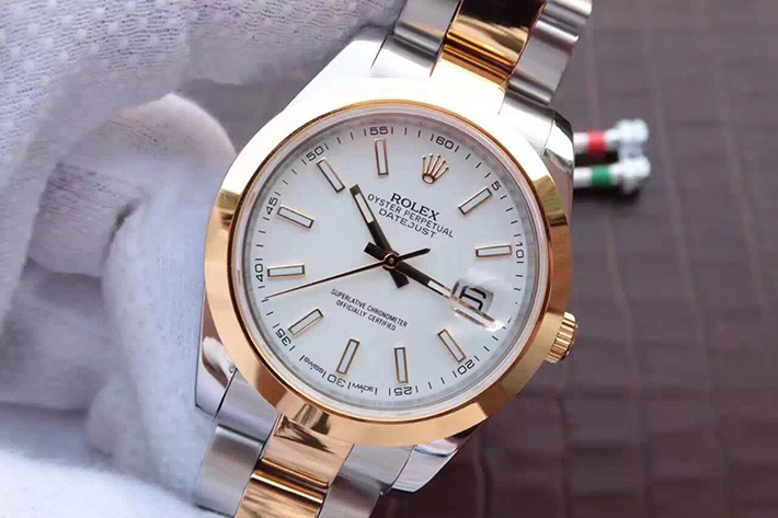 Rolex 劳力士 Datejust 日志型系列126303白盘 18K包金 香港组装 品质一流